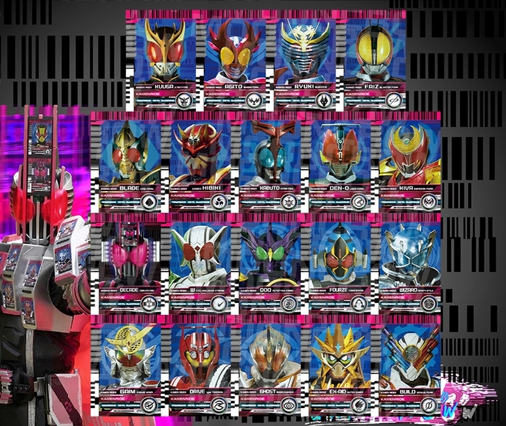 decade 帝骑 品红最终形态卡帝骑腰带...