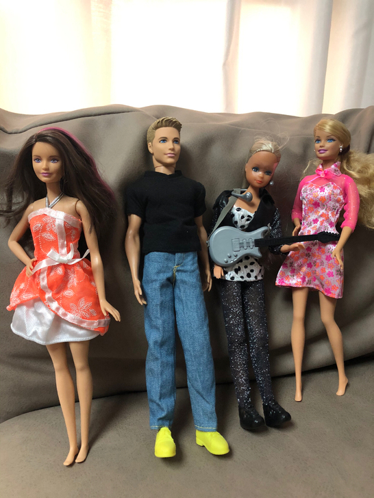 古董芭比娃娃 美泰芭比娃娃 仙霸娃娃 芭比...