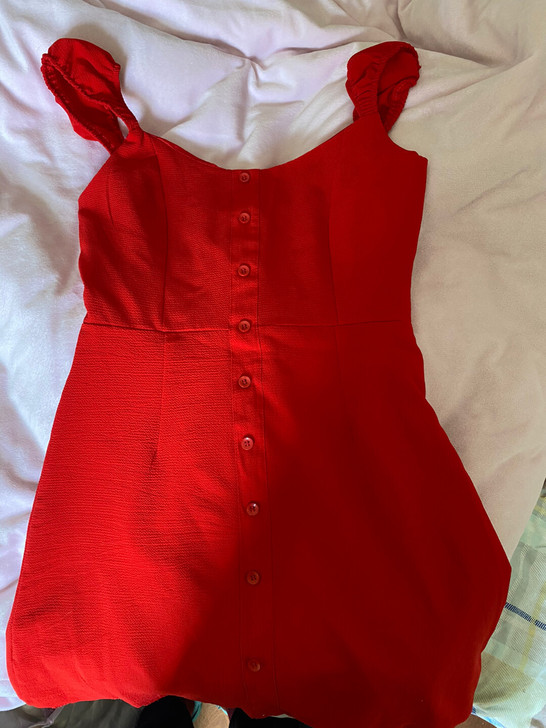 范智乔同款红色裙子 全新未穿  s码！