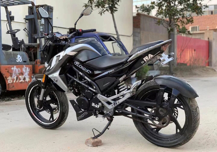 收购台春风NK150，电喷水冷版的运动版街...