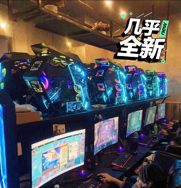 本地网咖关门现出售 私人网吧 i7i9八...