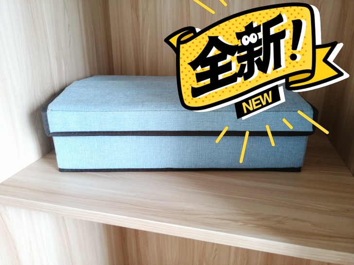 家用布艺衣柜内衣收纳盒抽屉内衣裤整理盒桌面...
