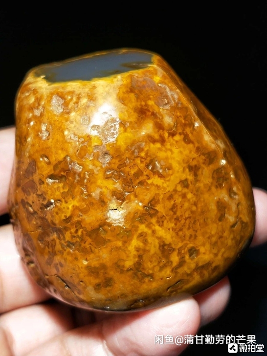 黄金原皮玛瑙随形小杯，精美原皮，超级精品！...