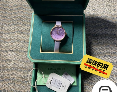 Lola Rose London紫晶表满天...