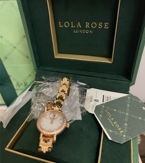 lola rose满天星手表 节日送的 毒...