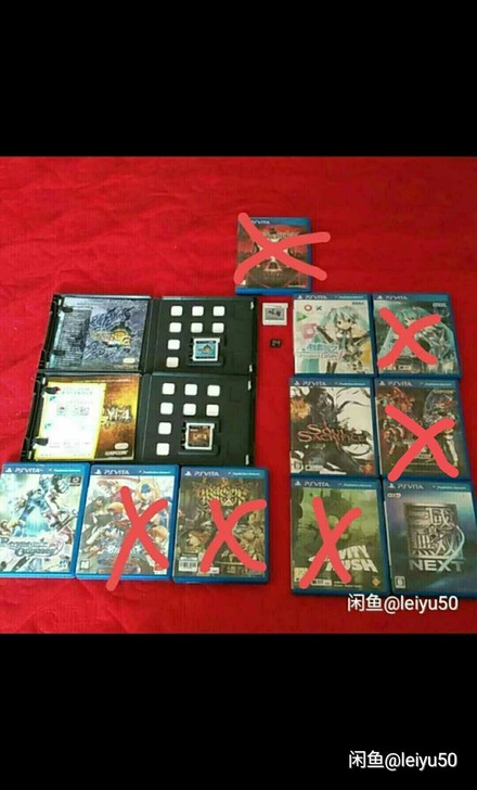 出售psv，3ds，游戏卡