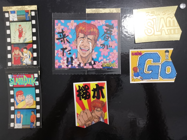 灌篮高手日版乐天贴纸，稀有好品。全新