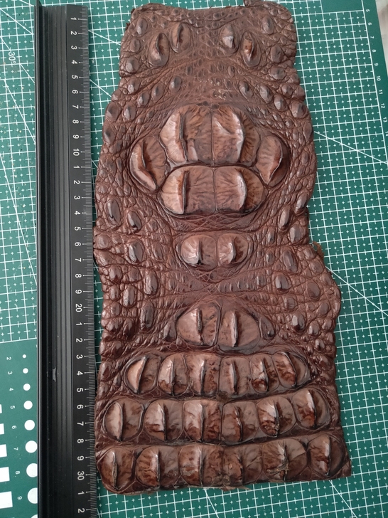 牛皮压纹,一块好皮子,