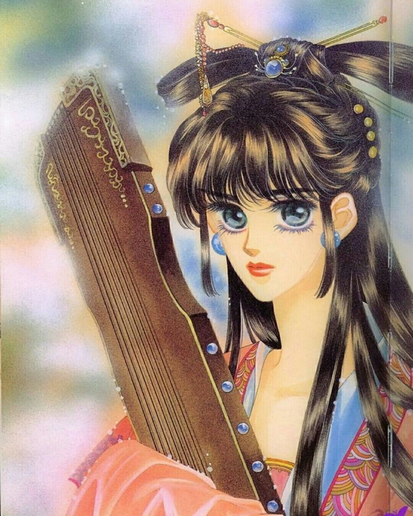 【收】游素兰签绘和《火王》复制原画集