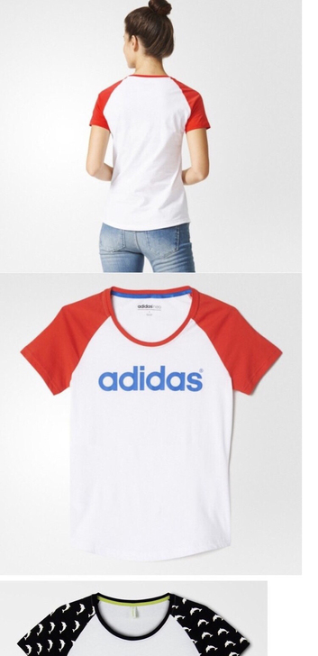 Adidas女短袖 s码可穿。几乎全新