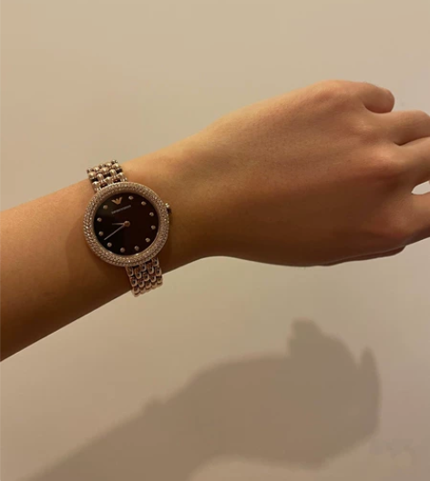 #阿玛尼 手表 AR11418 很气质的款...