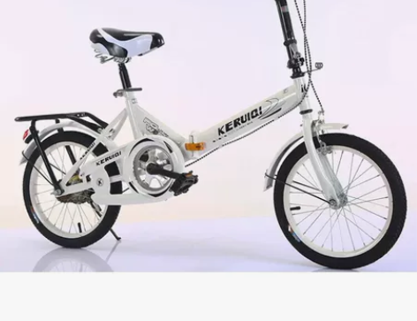 科瑞琦新款折叠自行车 全新免安装男女成人学...