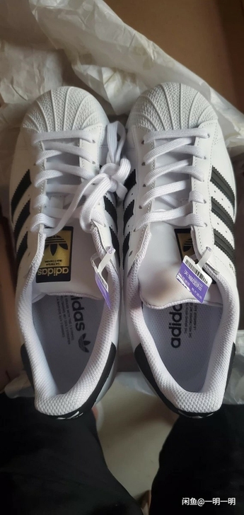 全新Adidas阿迪达斯金标贝壳头 女鞋 ...