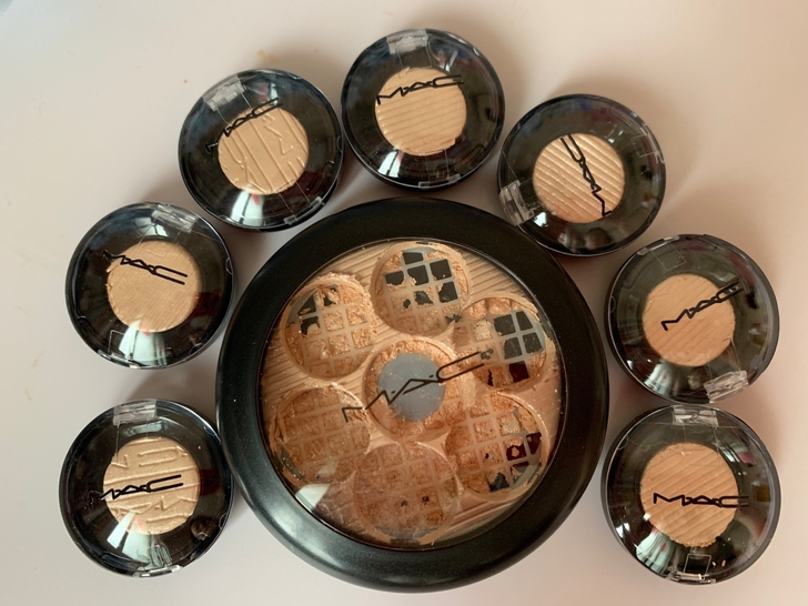 Mac生姜高光分装小样原切自用分享