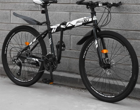 折叠山地自行车男女变速越野车新型公路赛车成...