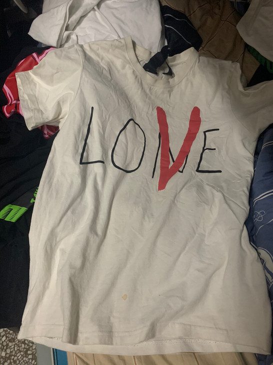 刚刚整理衣服整理出来的