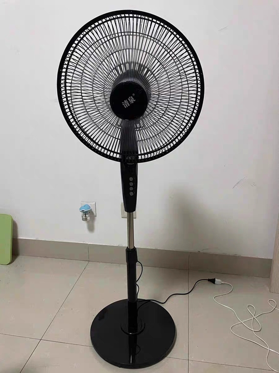 清泉14寸落地扇电风扇转手出