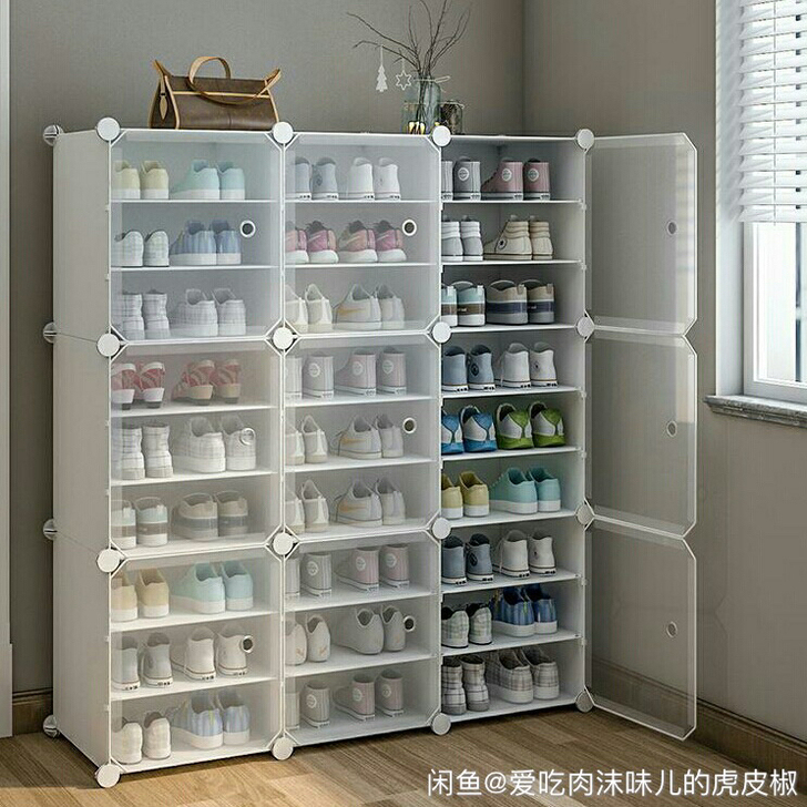 鞋柜鞋子收纳柜家用宿舍一体鞋子收纳柜鞋子收...