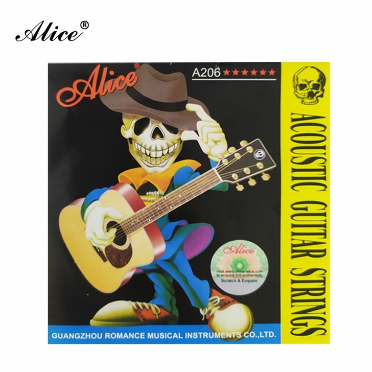 官方授权爱丽丝琴弦A206民谣吉他弦木吉他...