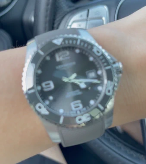 新版浪琴康卡斯机械手表22年2月购入保真硅...