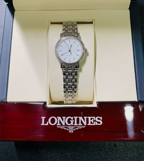 Longines浪琴时尚瑰丽系列，钢带机械...