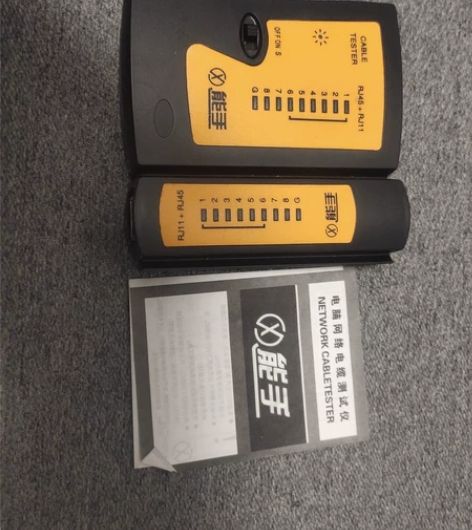 能手牌电脑网络电缆测试仪，全新未使用有说明...