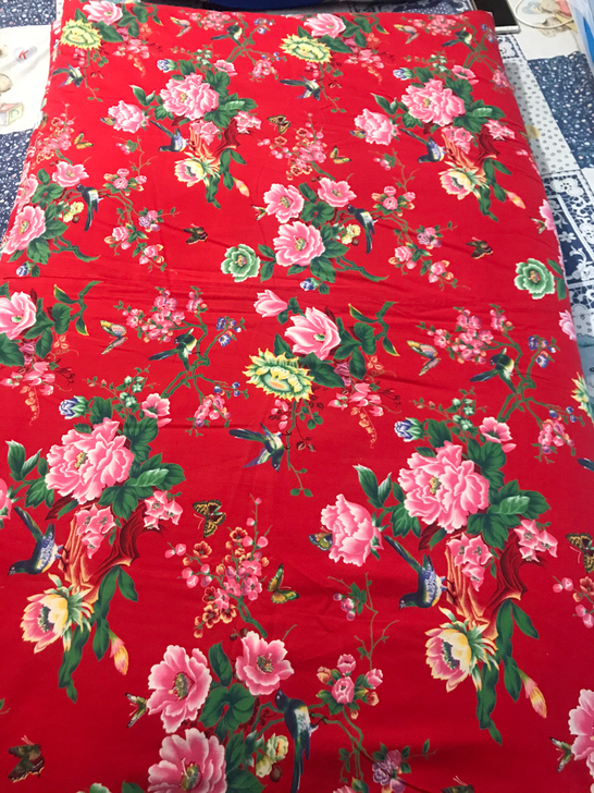 老花被子很好看的花色，非常漂亮，柔软舒服，...