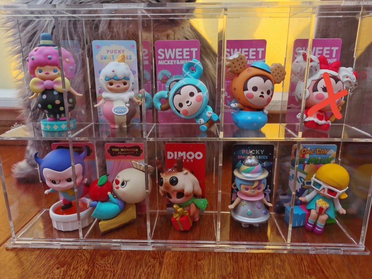 退坑出泡泡玛特molly dimoo la...