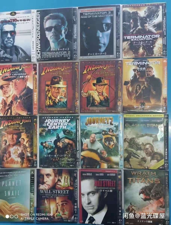 电影碟片，Dvd第九，十元一碟，满百包邮。