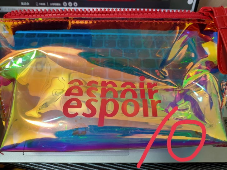 化妆包 espoir化妆包(包装已拆)，图...