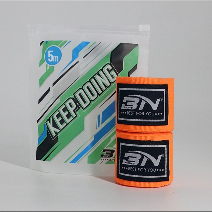 BN 5米微弹专业拳击缠手带  全新未拆封