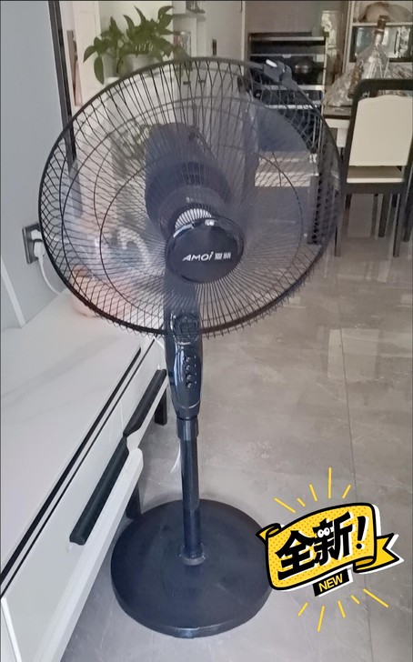 #节后鱼生#全新电风扇落地扇家用静音风扇台...