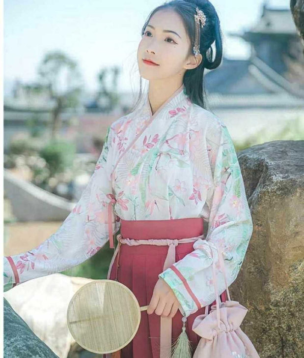 汉尚华莲 苍术 S码 几乎全新 轻汉服 简...