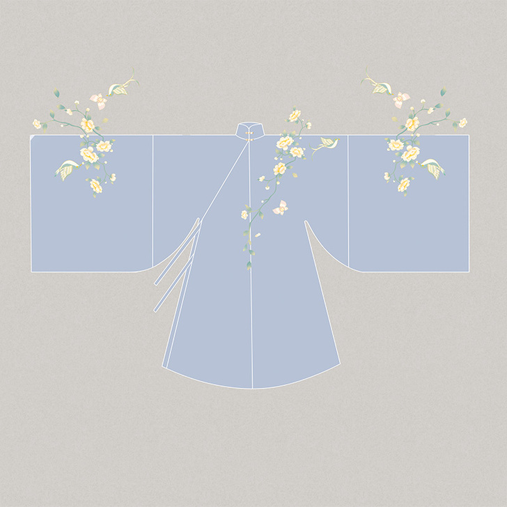 轻鹤【婉若】轻鹤正品原创汉服女明制立领斜襟...