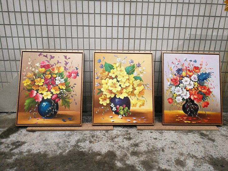 全新手绘油画52*62=3只