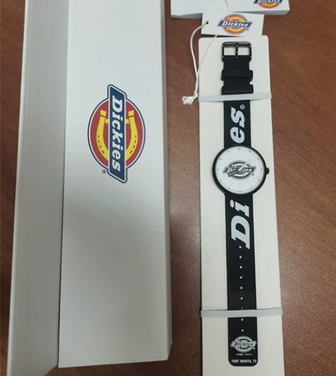 Dickies 手表女情侣潮流硅胶手表男防...