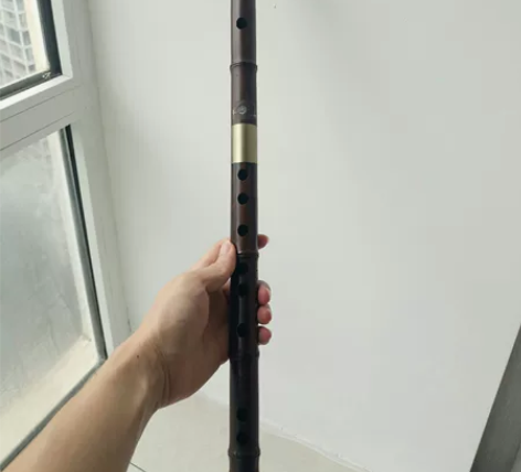 笛子E调庞军制作黄檀木材质,双插2节的,9...