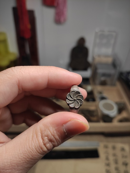 明清银戒指