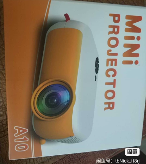 绝技A10升级版小型便携式投影仪家庭影院迷...