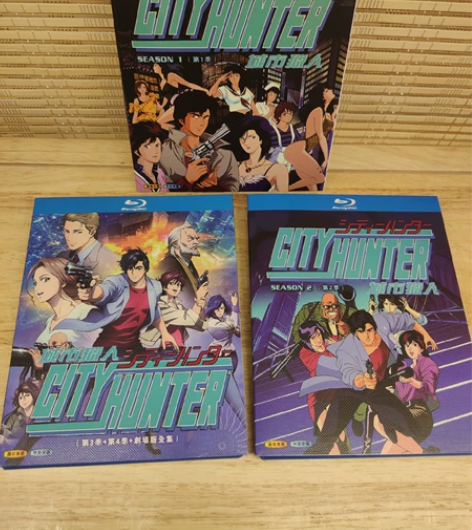 城市猎人1-4季+剧场版 完整版蓝光9碟装...