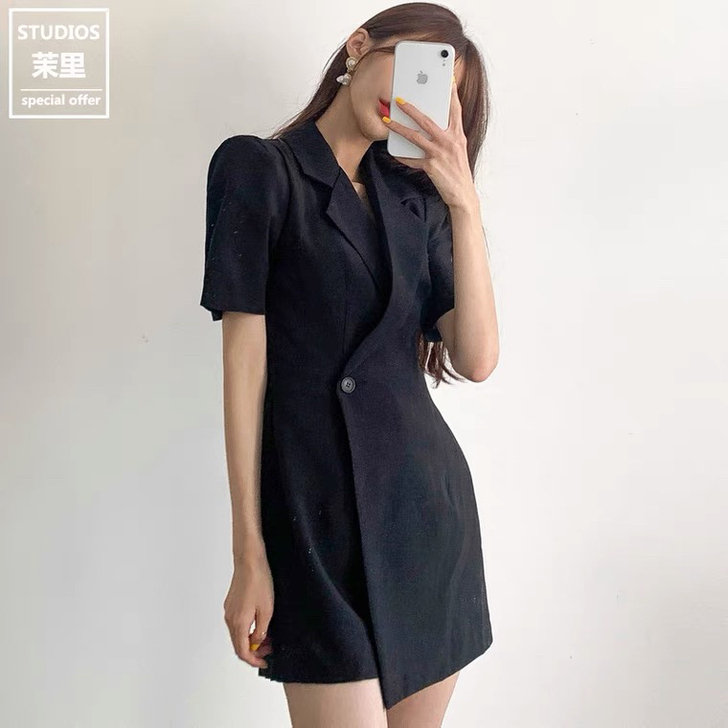 连衣裙 翻领