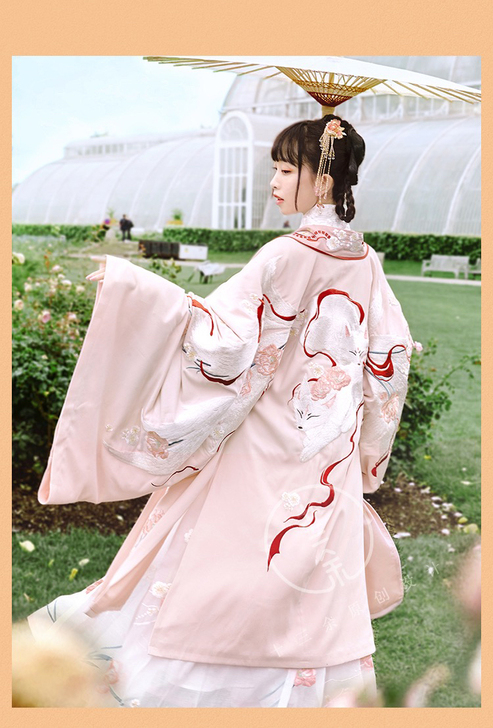 上海【正品】汉服明制披风出租十三余小豆蔻儿...