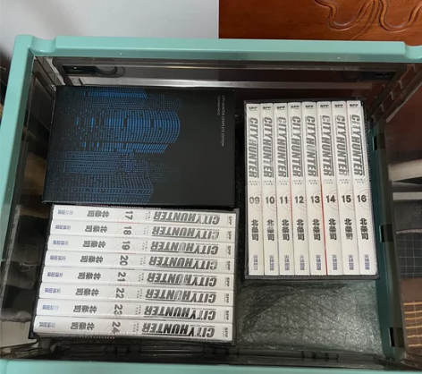 卡片，城市猎人1-4盒，卡片，带赠品留言板...