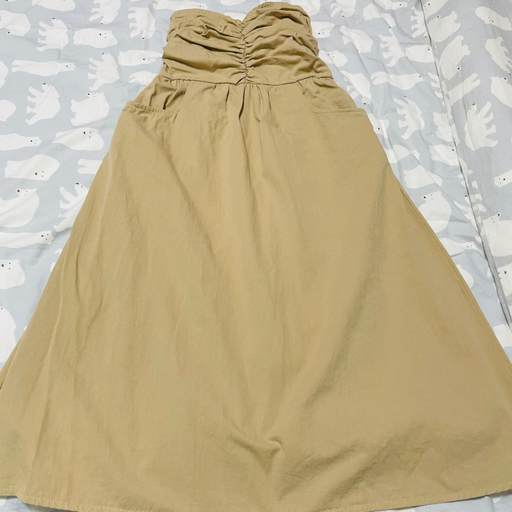 抹胸裙 吊牌不在了 买了没有穿过