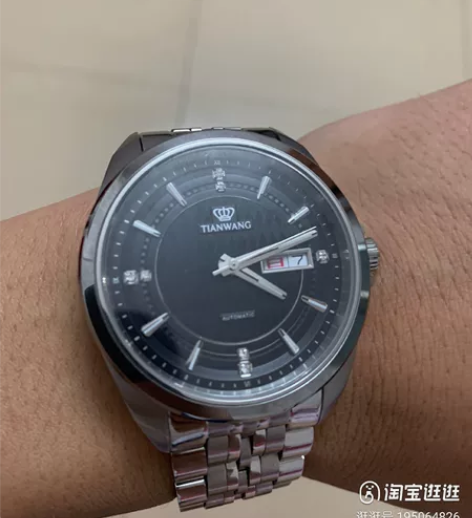 天王表5812.在天猫专柜买的小票包装都在...