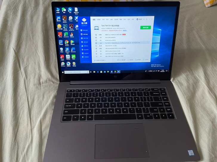 自用闲置小米笔记本pro无修无拆,15寸,...