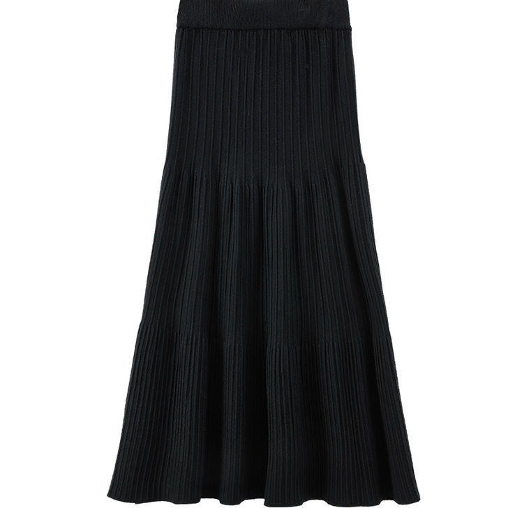 【特卖价88元】秋冬新款中长款层层蛋糕裙百...