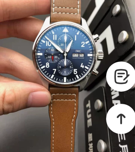 闲置手表男 二手万国柏涛菲诺葡七葡计飞行员...