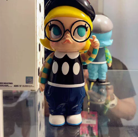 Molly老夫子 原色 全新 未展柜未把玩...