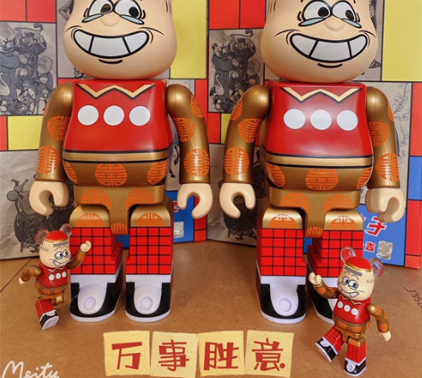 【正品现货】老夫子bearbrick400...